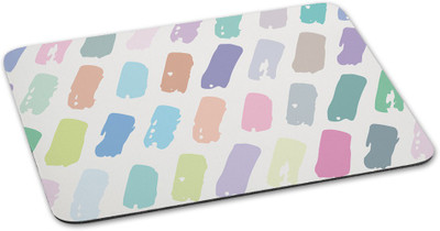 

100yellow Mousepad Multicolor Printed designer waterproof coating mouse pads for computer Mousepad(Multicolor)
