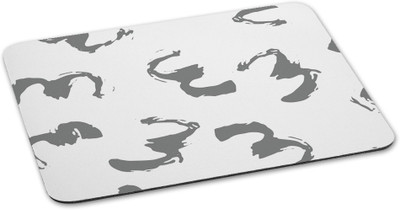 

100yellow Mousepad printed Designer Waterproof Coating mouse pads for laptop- White & Gray Mousepad(Multicolor)