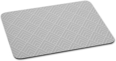 

100yellow Mousepad Line printed multicolor Waterproof Coating mouse pads for laptop- Gray Mousepad(Multicolor)