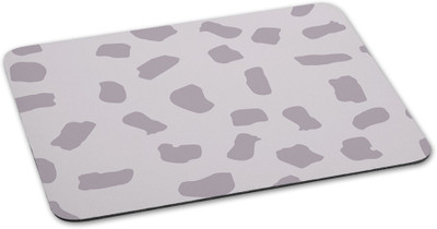 

100yellow Mousepad Dot printed Designer Waterproof Coating mouse pads for laptop-Light Purple Mousepad(Multicolor)
