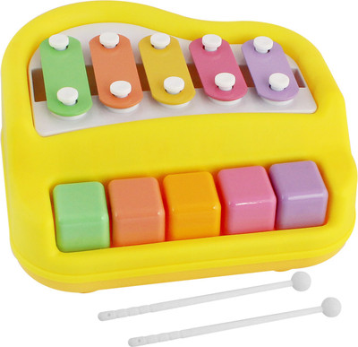 DealBindaas Musical Xylophone(Yellow)