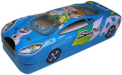 

HALO NATION Frozen Printed Art Metal Pencil Box(Set of 1, Blue)