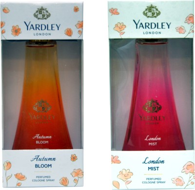 

Yardley London Autumn Bloom and London MIST Cologne Combo Perfumes 100ML Each (Pack of 2) Eau de Parfum - 200 ml(For Women)