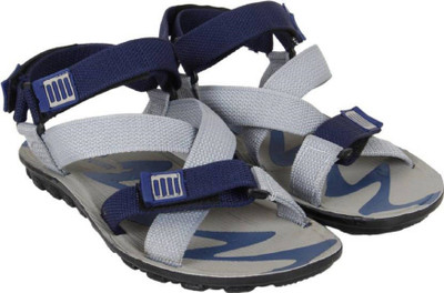 

World Wear Footwear Men Grey Sandals