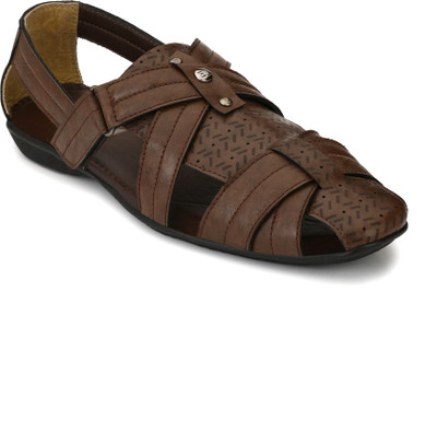 

El Paso Men Brown Sandals