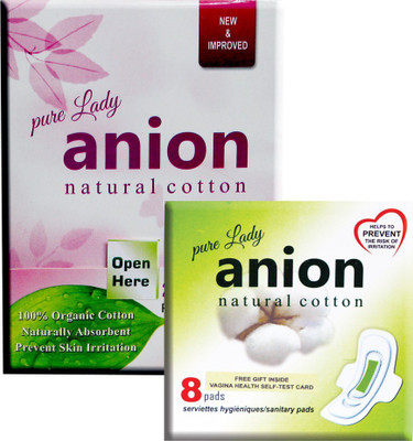

Happy Time Combo "Pure Anion" Sanitary Pad and "Pure Anion" Panty Liner Sanitary Pad(Pack of 33)