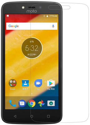 Aone Quality Tempered Glass Guard for Motorola Moto C Plus(Pack of 1)