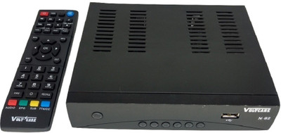 

Voltcare HD Free To Air Set Top Box N82 Black Media Streaming Device(Black)