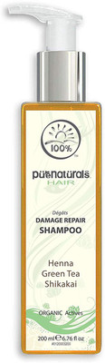 

Aequo Organic 100% Pure Naturals Damage Repair Shampoo-200ml(200 ml)