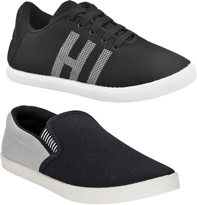 

Aircum COMBO FITMAN & MCW-145 Casuals For Men(Multicolor