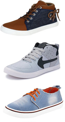 

Trenqs Sneakers For Men(Multicolor, Brown