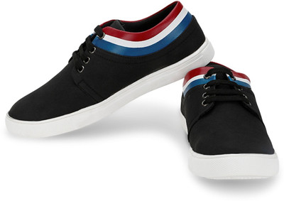 

Kzaara Canvas Shoes For Men(Black