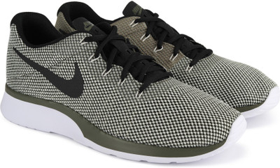 

Nike NIKE TANJUN RACER Running Shoes For Men(White, Green, Cargo khaki/black-light bone
