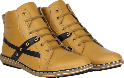 

Knight Ace Long Boots For Men(Tan