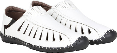 

Koxko Trendy Loafers For Men(White