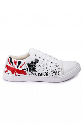 

Floxtar Men White Causal shoes Sneakers For Men(White