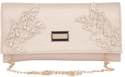 

Aliado Women Casual Orange Leatherette Sling Bag