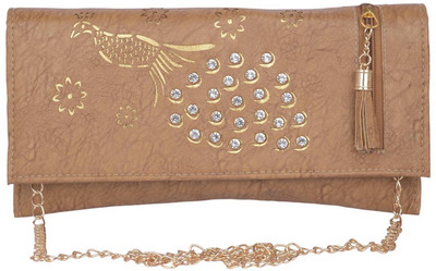 

Aliado Women Casual Brown Leatherette Sling Bag