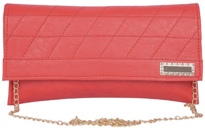 

Aliado Women Casual Red Leatherette Sling Bag