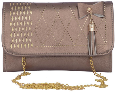 

Aliado Women Casual Brown Leatherette Sling Bag
