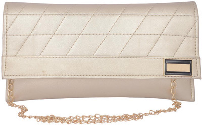 Aliado Women Casual Silver Leatherette Sling Bag