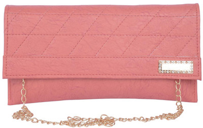 

Aliado Women Casual Pink Leatherette Sling Bag