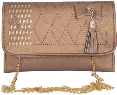 

Aliado Women Casual Brown Leatherette Sling Bag