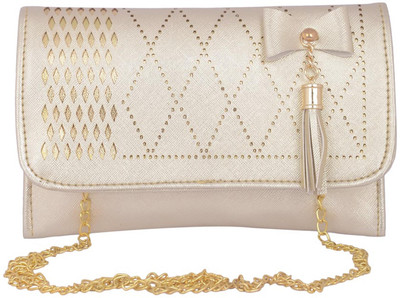 

Aliado Women Casual Silver Leatherette Sling Bag