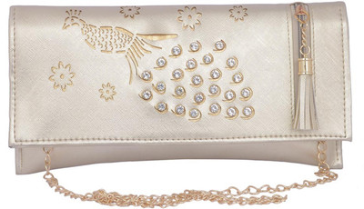 

Aliado Women Casual Silver Leatherette Sling Bag