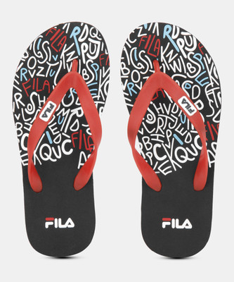 

Fila LATHAM Flip Flops, Blk/rd