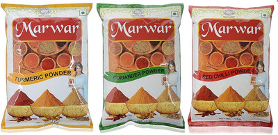 

Marwar Combo-Haldi-Dhaniya-Mirch-1KG-Pack(3 x 66.67 g)