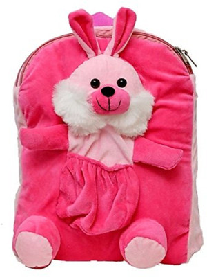 prachi toys Cute Rabbit Soft Toy for School Bag for Kids, Travelling Bag, Carry Bag, Picnic Bag, Monkey Bag ( Pink ) - 35 cm(Pink)