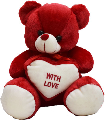 

Vrinde Teddy bear - 32 cm(Red)