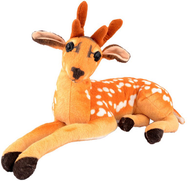 

Marchie's Stuffed Soft Plush Toy Kids Birthday Cute Deer 40 cm - 40 cm(Multicolor)