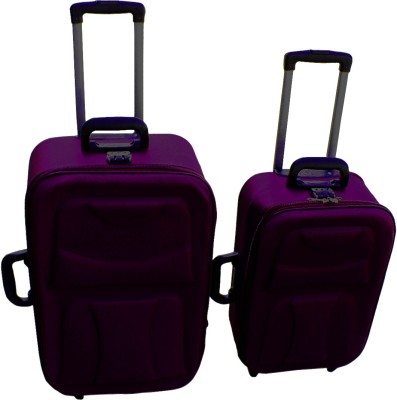 

PRRIZE WORLD High Quality Imported Combo +20 Check-in Luggage -  inch(Purple