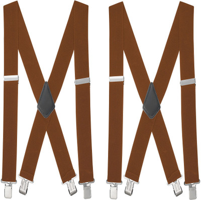 

COCO CHANEL Y- Back Suspenders for Men(Brown)