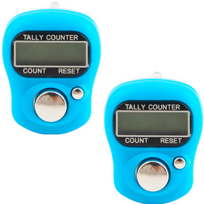 

Stealodeal Blue Electronic Finger|Pack of 2| Digital Tally Counter(Blue Pack of 2)
