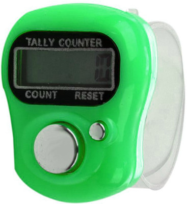 

Stealodeal Green Electronic Finger Digital Tally Counter(Green Pack of 1)