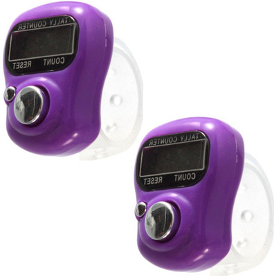 

Stealodeal Purple Electronic Finger|Pack of 2| Digital Tally Counter(Purple Pack of 2)