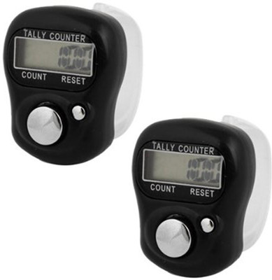 

Stealodeal Black Electronic Finger|Pack of 2| Digital Tally Counter(Black Pack of 2)