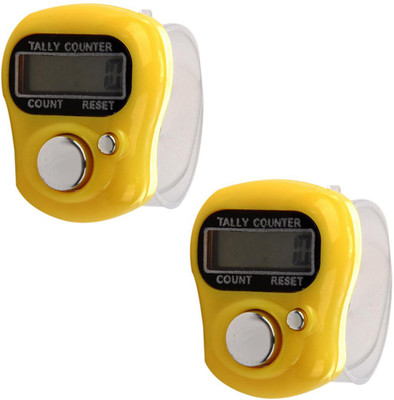 

Stealodeal Yellow Electronic Finger|Pack of 2| Digital Tally Counter(Yellow Pack of 2)