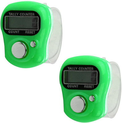 

Stealodeal Green Electronic Finger|Pack of 2| Digital Tally Counter(Green Pack of 2)