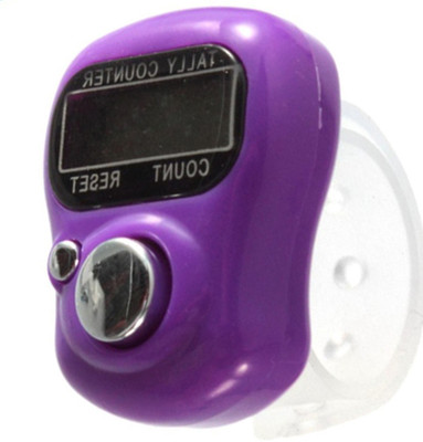 

Stealodeal Purple Electronic Finger Digital Tally Counter(Purple Pack of 1)