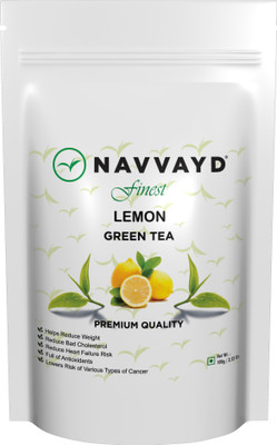 

Navvayd Lemon Green Tea 100 gm (40 cups) | Handcrafted High Grown Green Tea blends Lemon Green Tea Pouch(100 g)