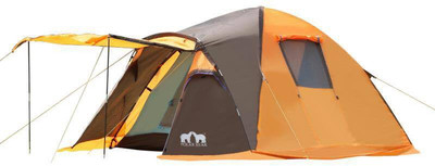 

Guru Kripa POLARBEAR 4 ORANGE Tent - For TREAKING, HIKING, CAMPING, FISHING, PICNIC(Orange)
