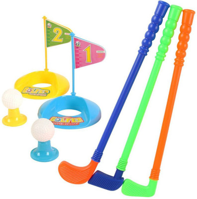 

Tickles Little Golfers Children's Kid's Aged 5 to 10 yearsToy Golf Set Golf Set