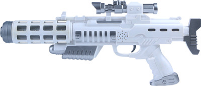 

Simba Wot Planet Fighter B/O Light Blaster Rifle Sound(White)
