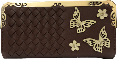 

Ferishta Women Brown Artificial Leather Wallet(8 Card Slots)