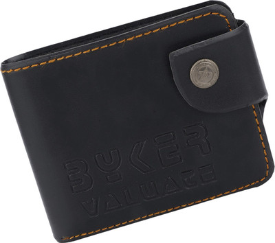

Peacock Mundkar Boys Black Artificial Leather Wallet(5 Card Slots)