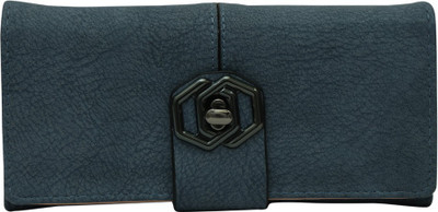 

Cidky Women Grey Artificial Leather Wrist Wallet(10 Card Slots), Dark grey